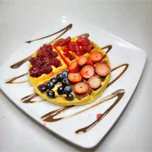 Wafle Frutos Rojos