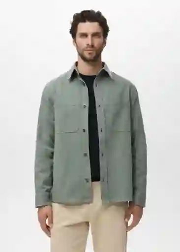 Sobrecamisa Jazz Caza Talla L Hombre Mango