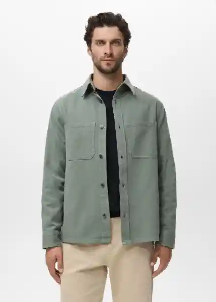 Sobrecamisa Jazz Caza Talla L Hombre Mango