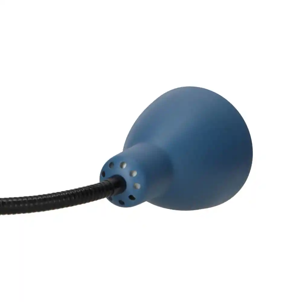 Lámpara Mesa Metal Flexible Atornillable Azul Diseño 0002
