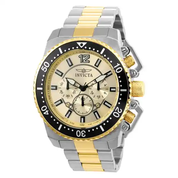 Invicta Reloj Hombre Acero Oro 21955J