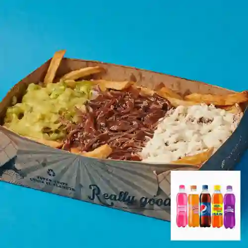 Combo Mix Súper Chips + Gaseosa Pet 250 Ml Postobon