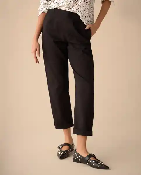 Pantalón Jaguar Negro Ultraoscuro Talla 12 431G006 Esprit