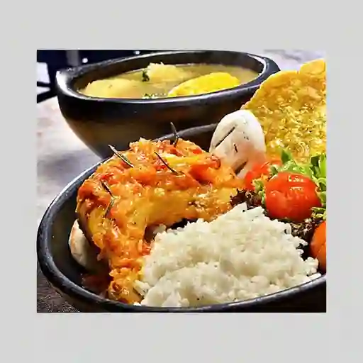 Sopa de Sancocho de Gallina