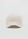 Gorra Minili Crudo Talla 99 Mujer Mango