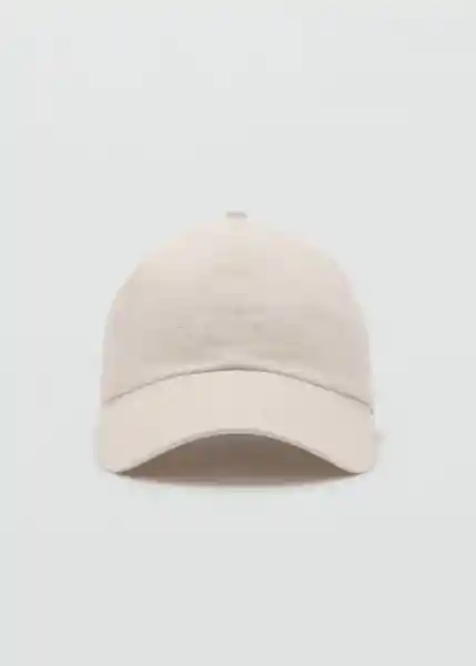 Gorra Minili Crudo Talla 99 Mujer Mango