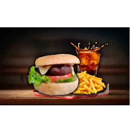 Combo Hamburguesa Sencilla