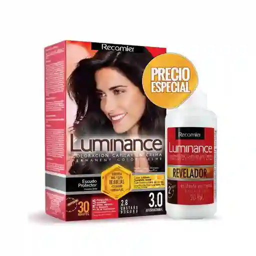 Luminance Tratamiento Capilar Tono 3.8 Castaño Oscuro