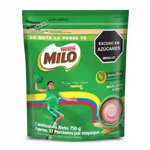 Milo Modificador de leche a base de malta y cocoa
