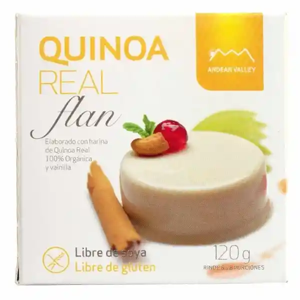 Andean Valley Flan Quínoa Real