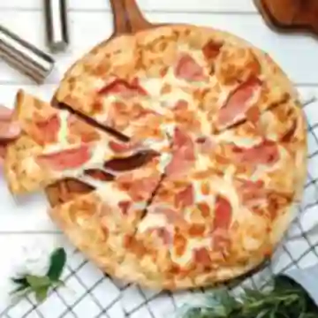 Pizza jamon pequeña
