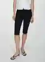 Jean Lora Tejano Negro Talla 34 Mujer Mango