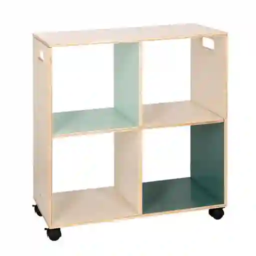 Estante Movil de Madera Diseño 0001 Casaideas