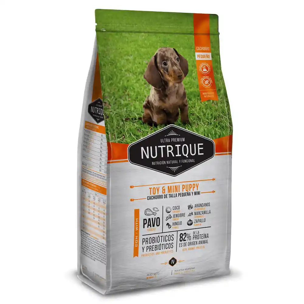 Nutrique Alimento Para Perro Cachorro Mini y Pequeña