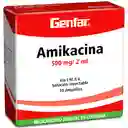 Genfar Amikacina (500 mg)