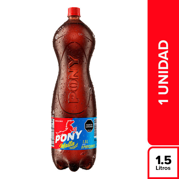 Malta Pony Malta Botella Familiar PET 1.5 L