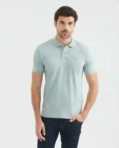 Chevignon Camiseta Tipo Polo Slim Fit Tono Verde Claro