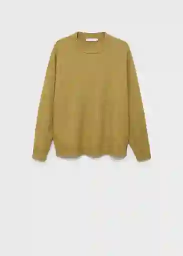 Jersey Nekko Verde Talla L Mujer Mango