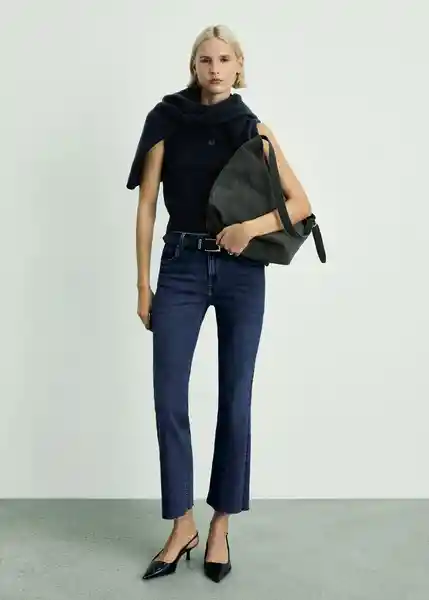 Jean Sienna Tejano Oscuro Talla 32 Mujer Mango
