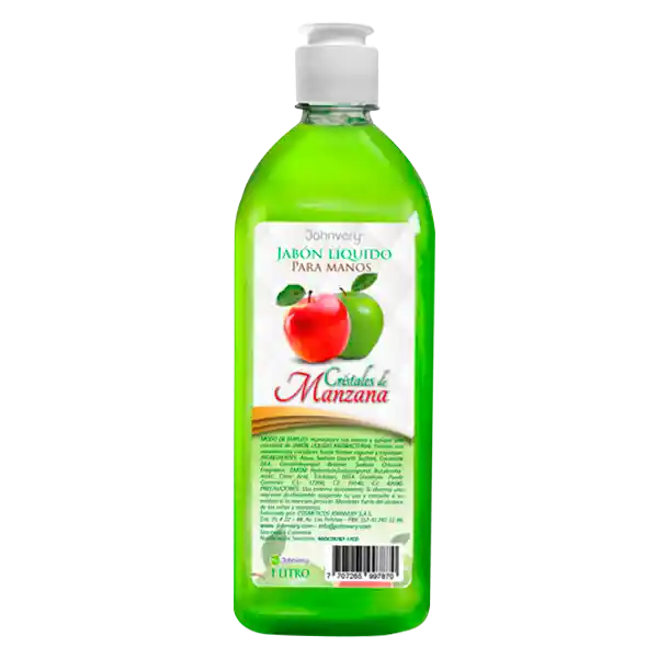 Johnvery Jabón Liquido Manzana 1000 mL