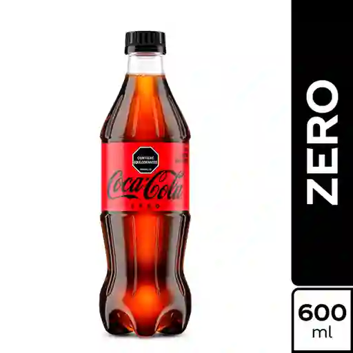 Coca-Cola Gaseosa Zero 600 mL