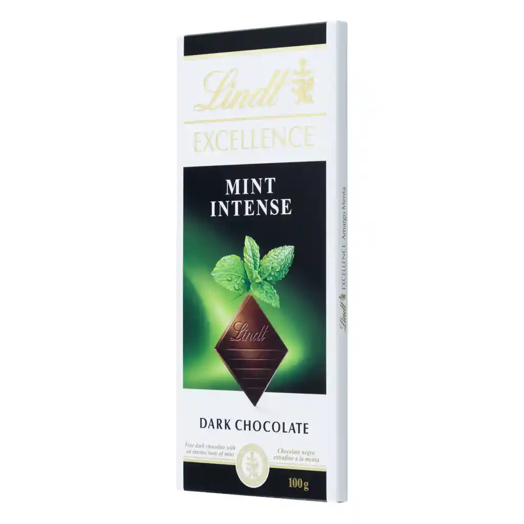 Lindt Barra de Chocolate Excellence Mint Intense