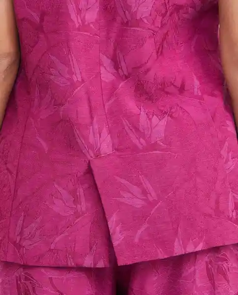 Chaleco Long Sartorial Vest Morado Zarza Oscuro M Chevignon