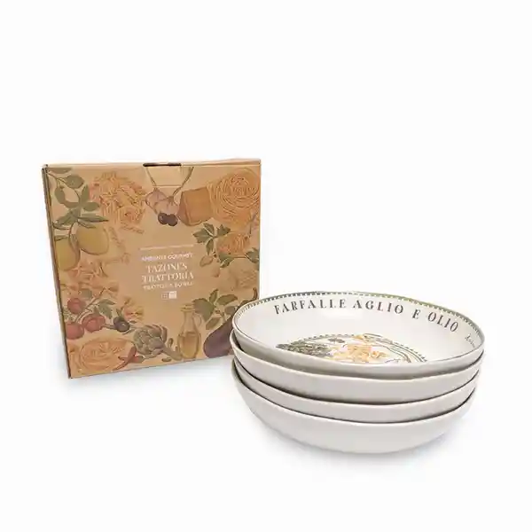 Set Tazón Trattoria 23 cm Ambiente Gourmet