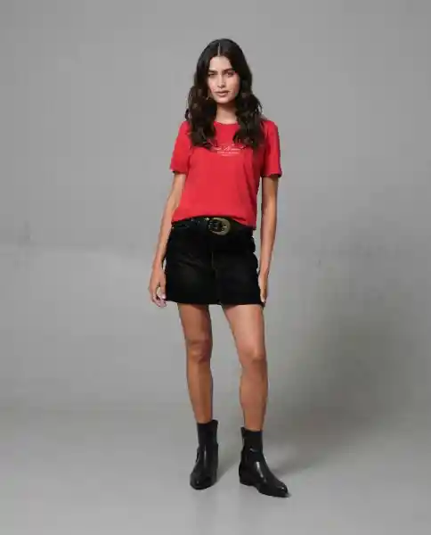 Falda Mujer Negro 10 242G003_NEG194004 Rifle