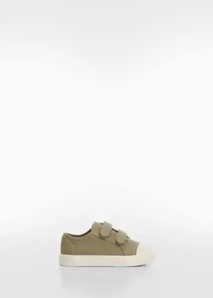 Zapatos Deportiva Nickk Niños Khaki Talla 28 Mango