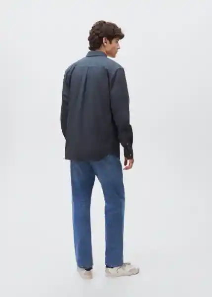 Camisa Victor Navy Talla 22 Teen Niños Mango