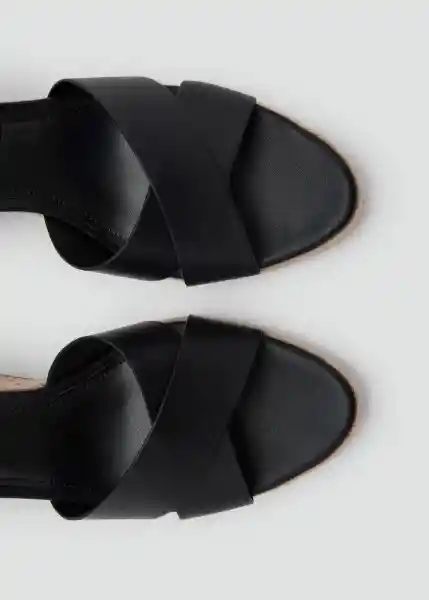 Zapatos Pati Negro Talla 37 Mujer Mango