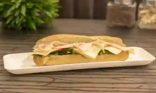 Sandwich especial jamon de pavo