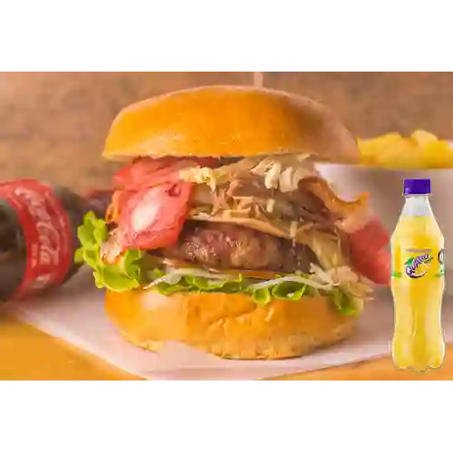 Combo Especial a la Parrilla + Quatro Original 400ML