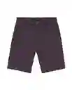 Short Colors Rocket Gris Asfalto Oscuro Talla 34 Chevignon