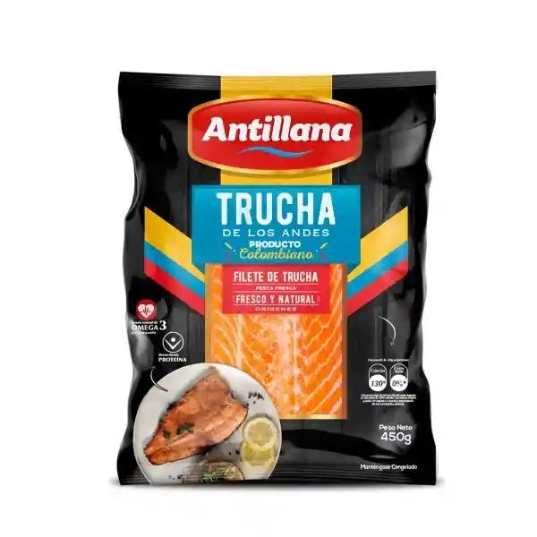 Antillana Filete de Trucha Salmonada