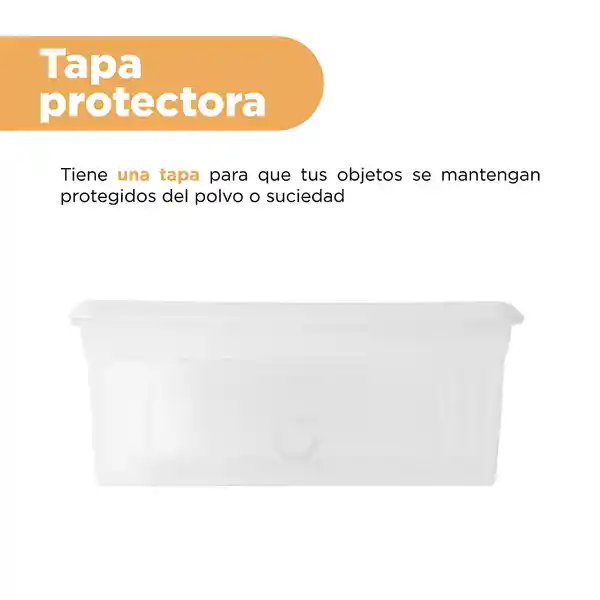 Organizador Almacenamiento Serie Silver Gray Gris Claro Miniso