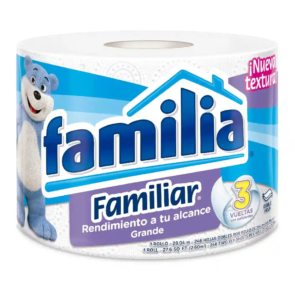 Familia Papel Higiénico Familiar Grande