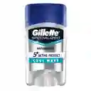 Gillette Specialized Gel Antitranspirante Cool Wave 45 g