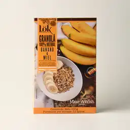 Lök Granola 100% Natural Sabor Banano y Miel