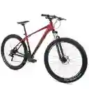 Rali Bicicleta de Montaña 16 Velocidades Rin 29 Mtb Negro/Rojo