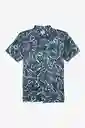 ONeill Camisa Kamaka am Azul Talla L