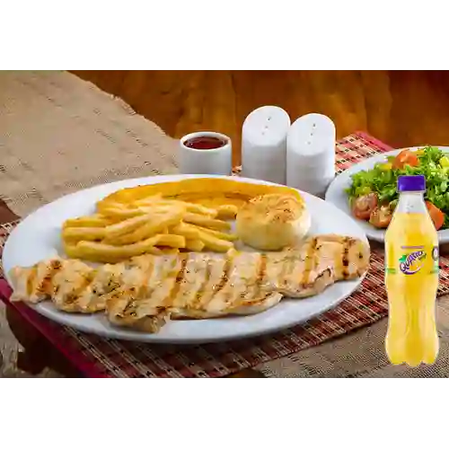 Combo Filete de Pollo + Quatro Original 400ML