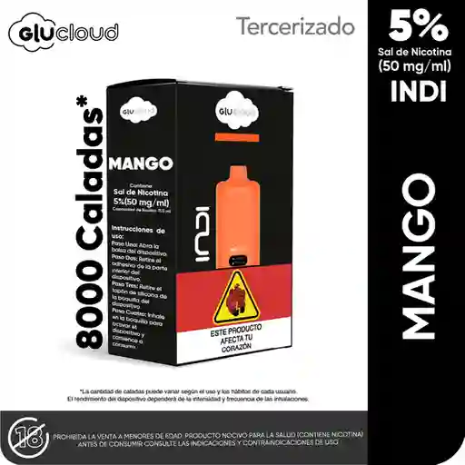 Vapeador Glucloud Mango Indi