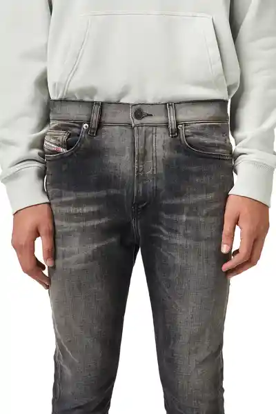 Diesel Jean D-Amny-Y Para Hombre Gris Talla 33