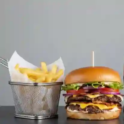 Combo Hamburguesa Doble