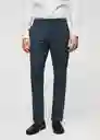 Pantalón Brest Azul Noche Talla 44 Hombre Mango