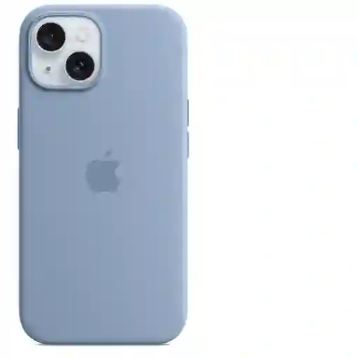 Apple Funda de Silicona Con Magsafe Para iPhone 15 Azul Invierno