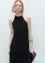 Vestido Tina Negro Talla S Mujer Mango
