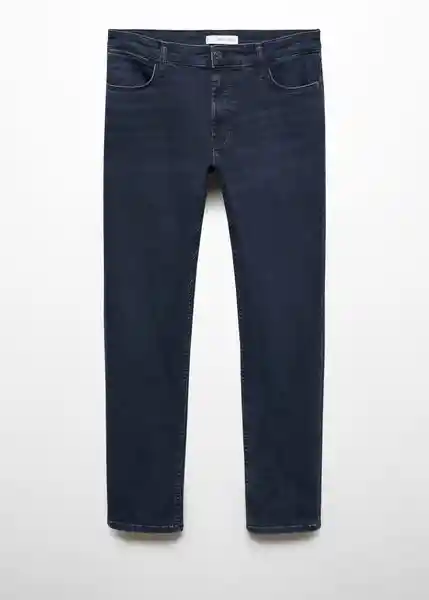 Pantalón Jean Patrick Blue Black Talla 44 Hombre Mango